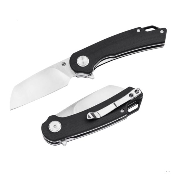 BOKER MAGNUM CLIFF WHARN FLIPPER FOLDING KNIFE, G10 BLACK, 01BM0002