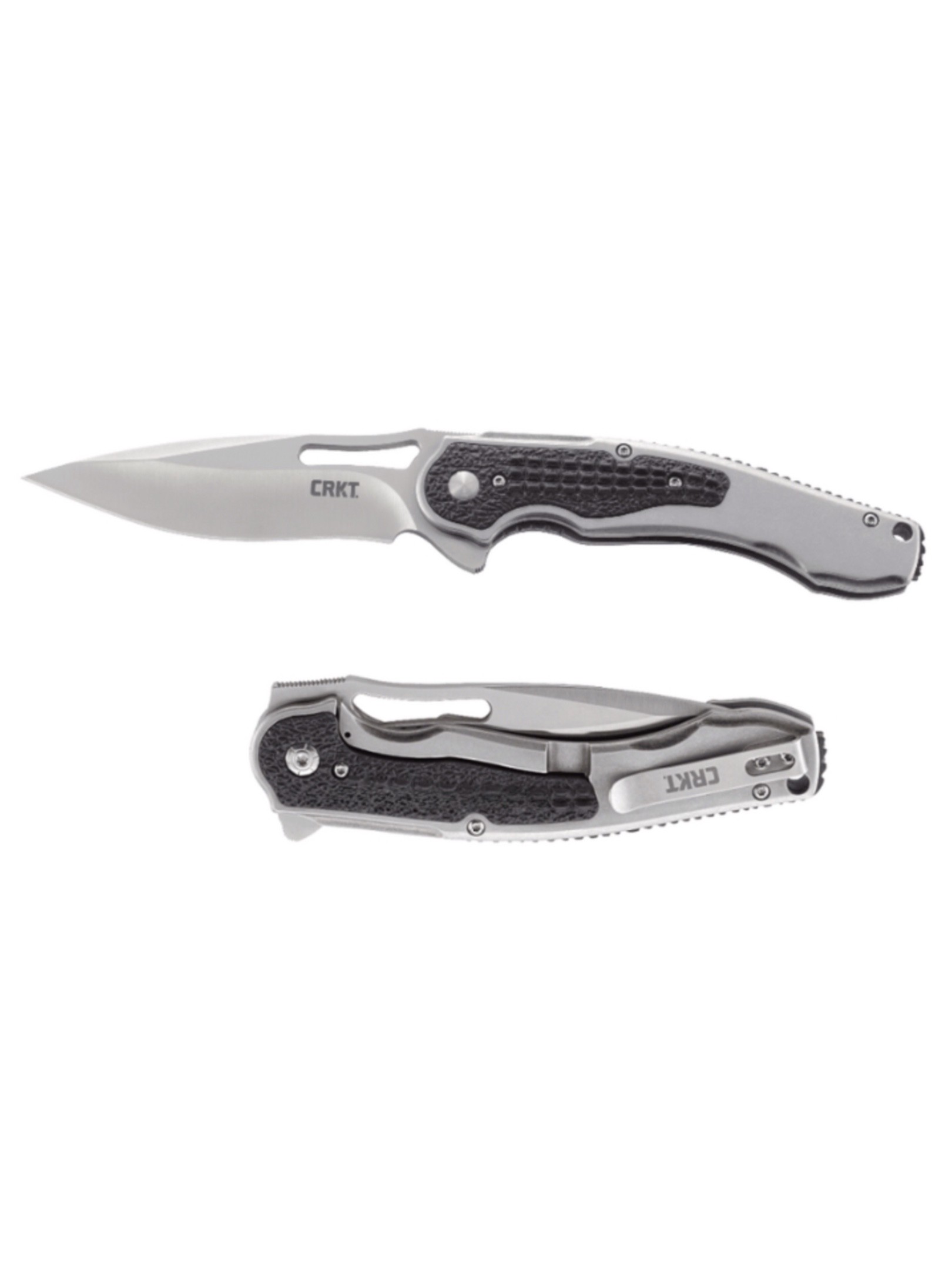 CRKT CARNUFEX FRAMELOCK FLIPPER KNIFE, GFN BLACK, 5480