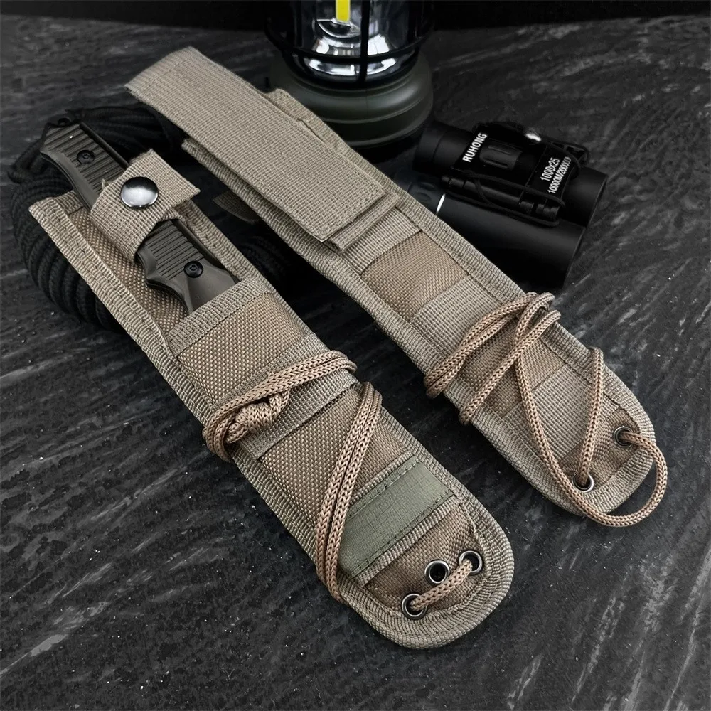 440C STEEL BLADE, ALUMINUM HANDLE HUNTING KNIFE 140BK - Image 5