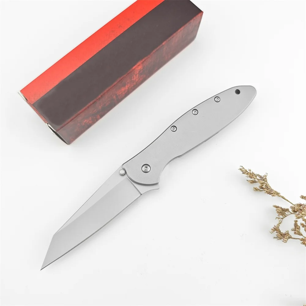 14C28N BLADE, 410 STAINLESS STEEL HANDLE EDC KNIFE 1660 - Image 2
