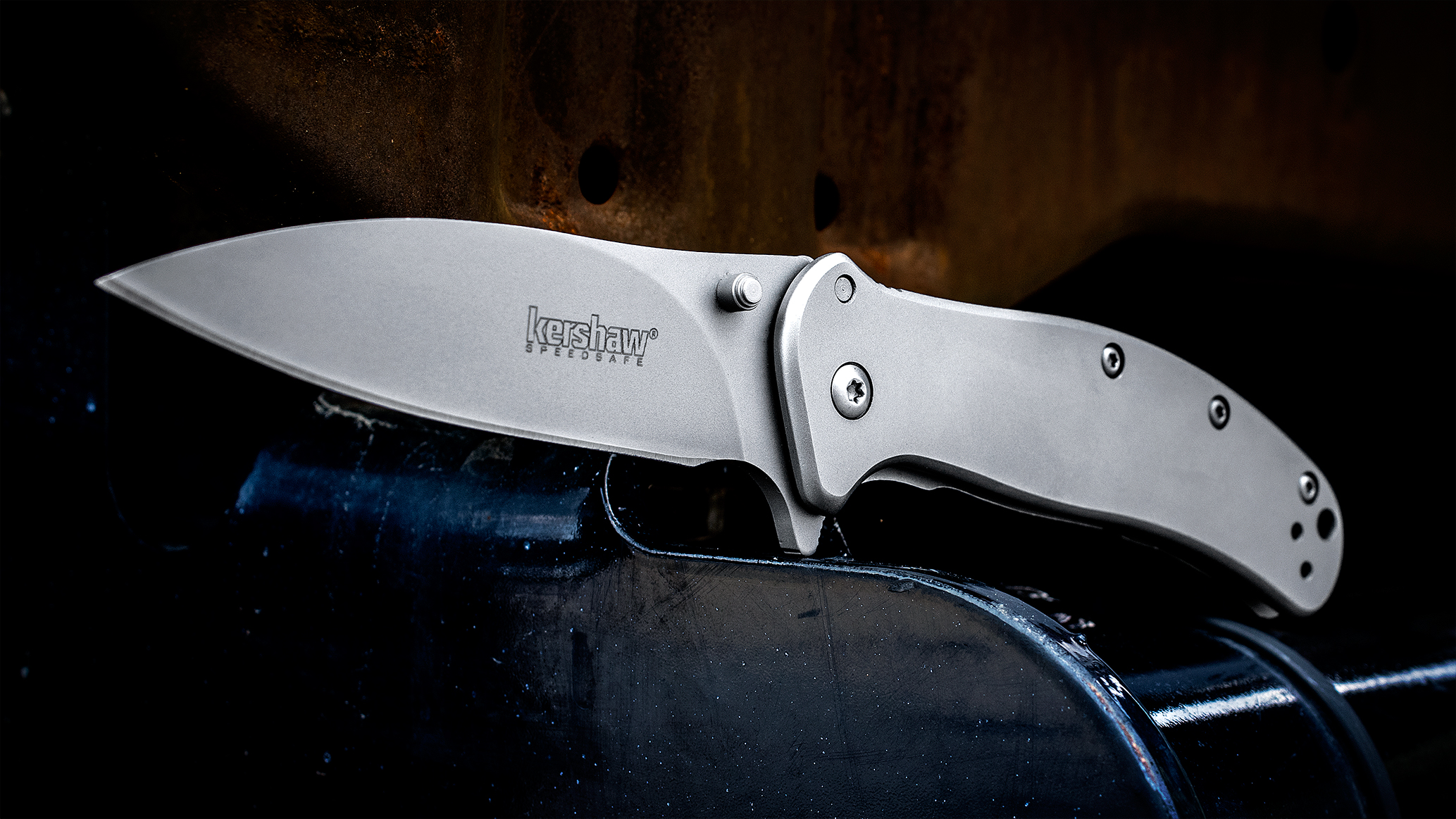 KERSHAW ZING 1730SS, FLIPPER FOLDING KNIFE - Image 3