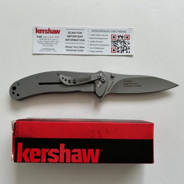 KERSHAW ZING 1730SS, FLIPPER FOLDING KNIFE